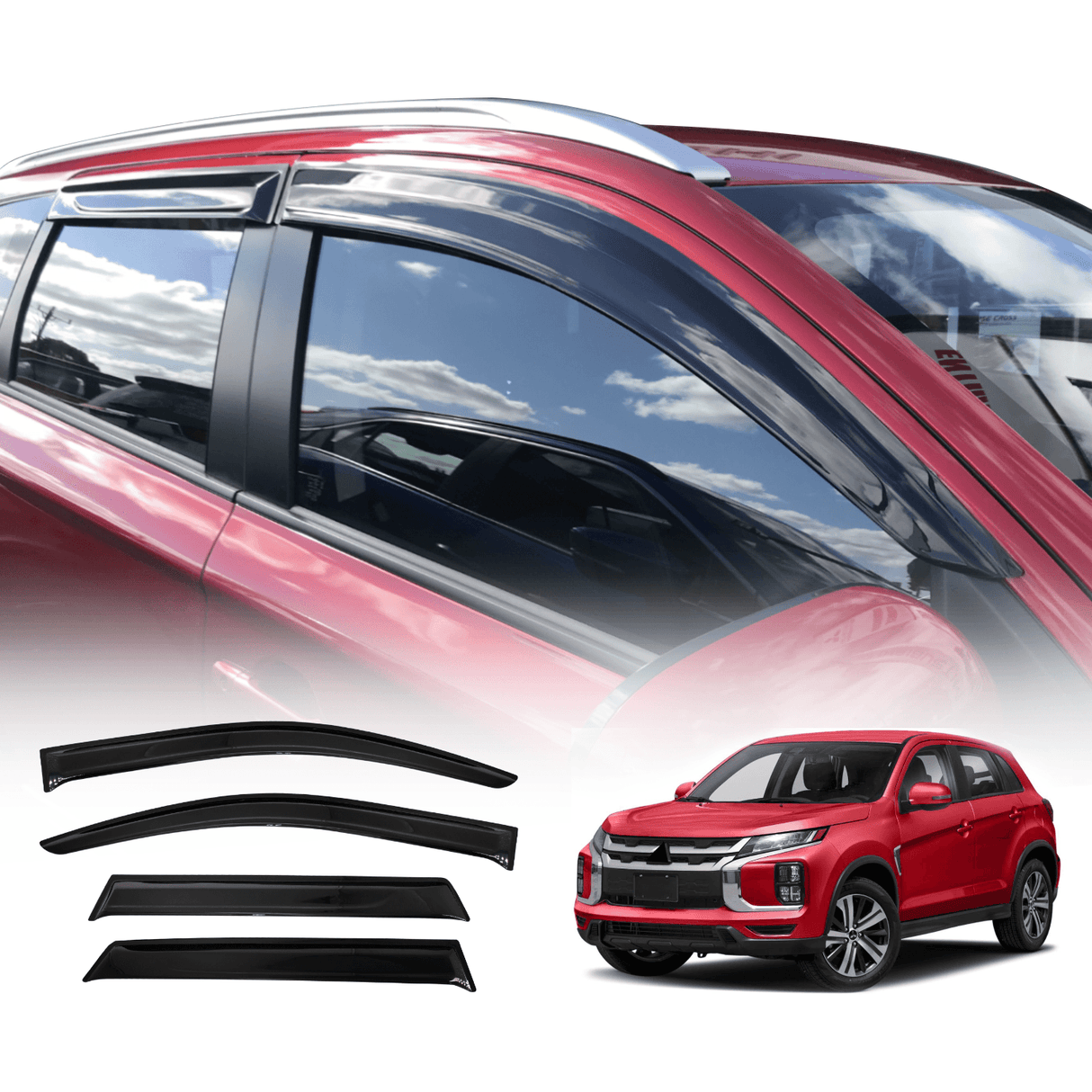 Weather Shields for Mitsubishi Outlander 2012-2021