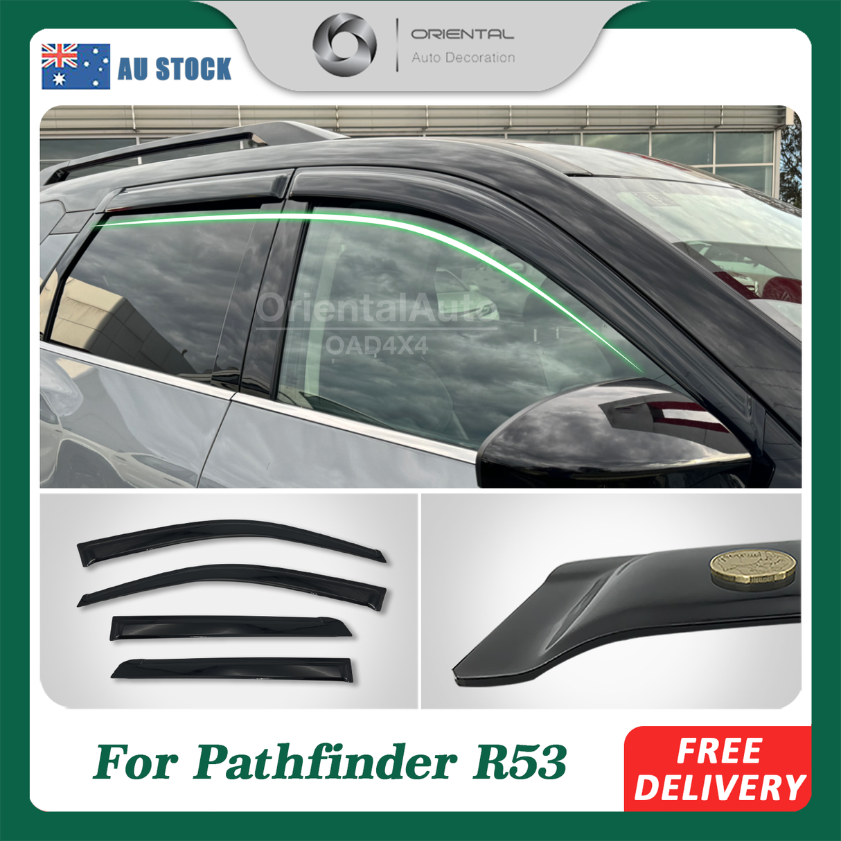 Weather Shields for Nissan Pathfinder R53 2022-Onwards