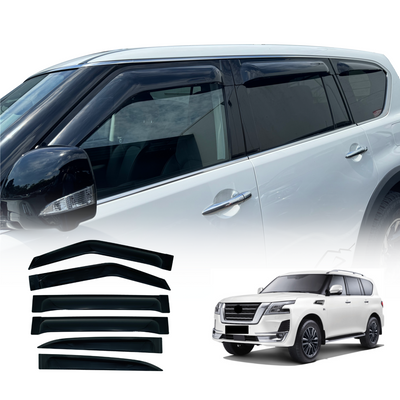 Widened Weather Shields for Nissan Patrol Y62 2012-onwards