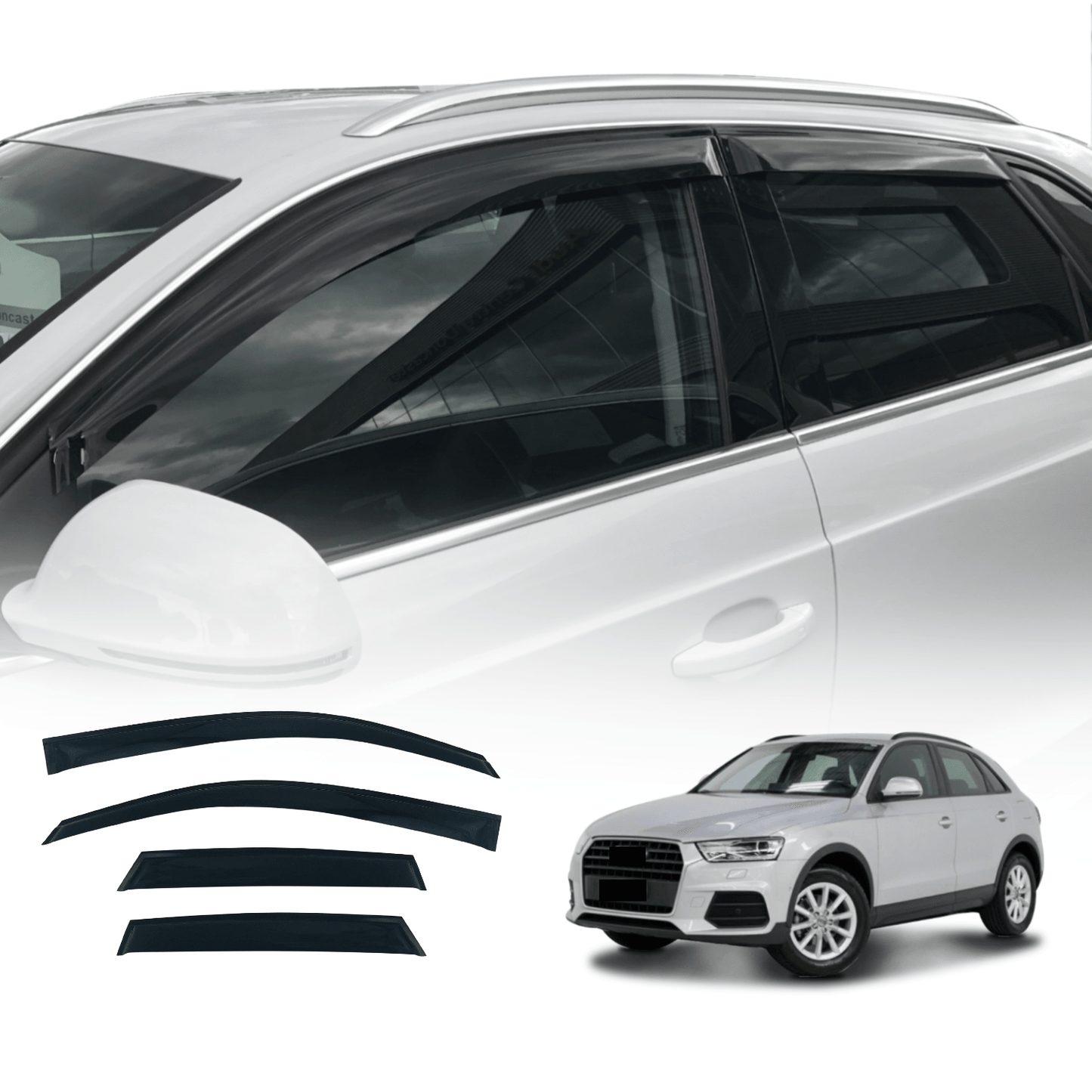 Weather Shields For Audi Q3 8U Series 2012-2018