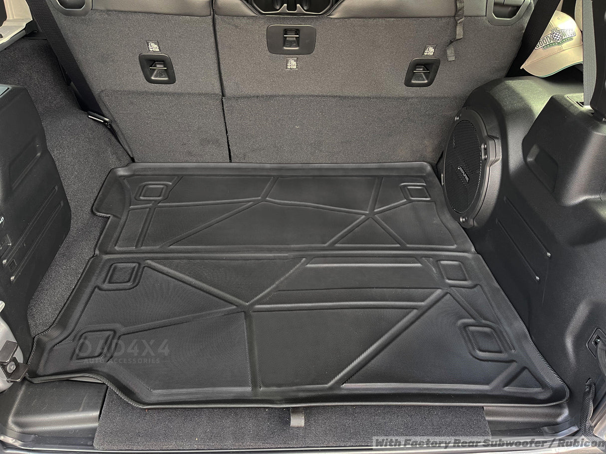 5D TPE Car Floor Mats for Jeep Wrangler JL Series 2018-Onwards