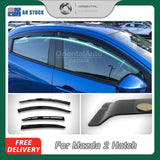 Injection Weather Shields for Mazda 2 Hatch 5D 2014-Onwards