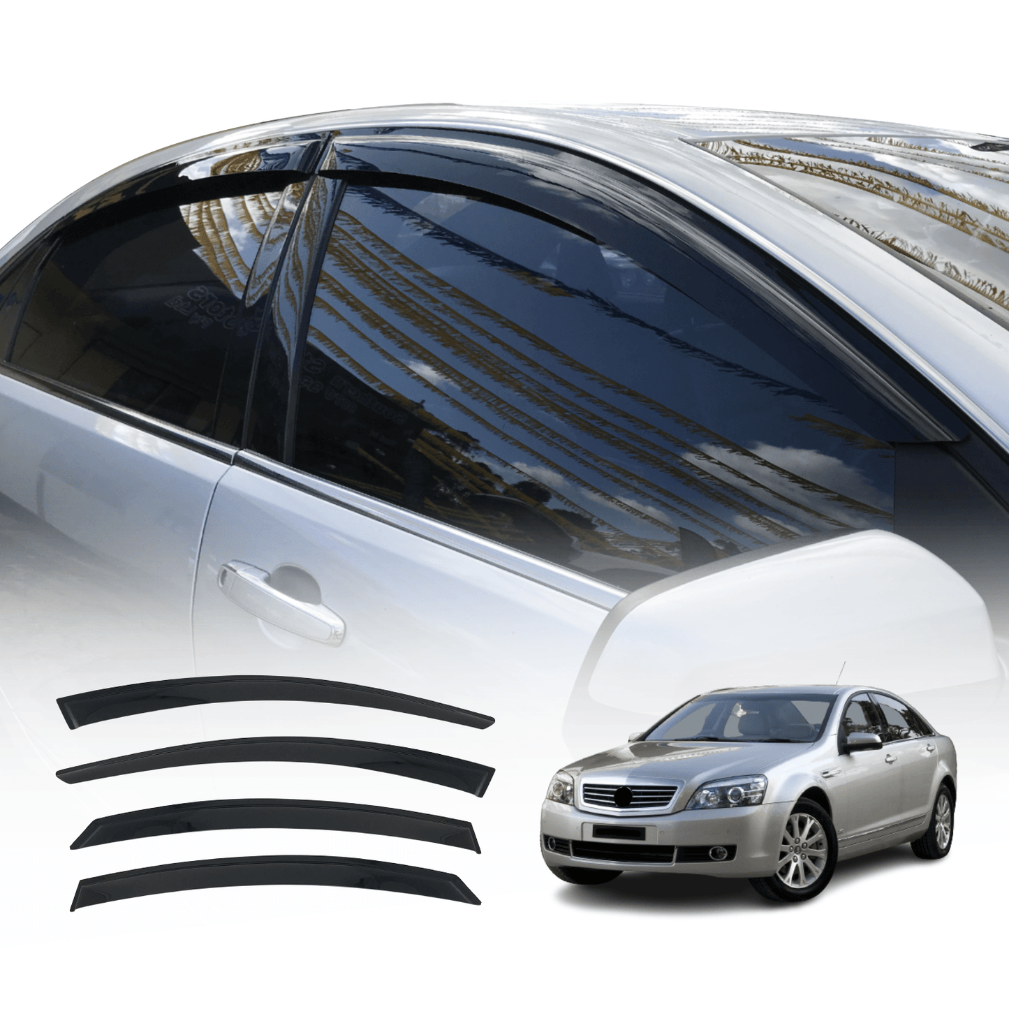 Weather Shields for Holden Statesman WM 2006-2019