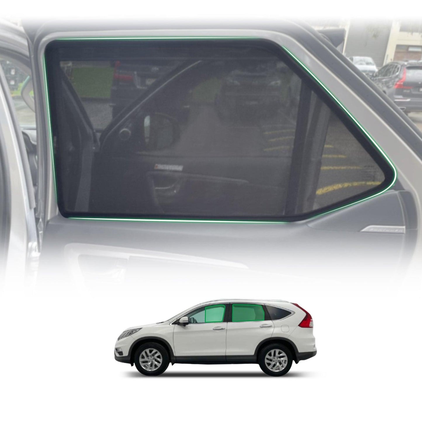 Magnetic Window Sun Shade for Honda CRV CR-V 2012-2017