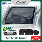 Magnetic Window Sun Shade for Toyota Kluger 2021-Onwards