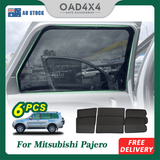 Magnetic Window Sun Shade for Mitsubishi Pajero 2007-2020