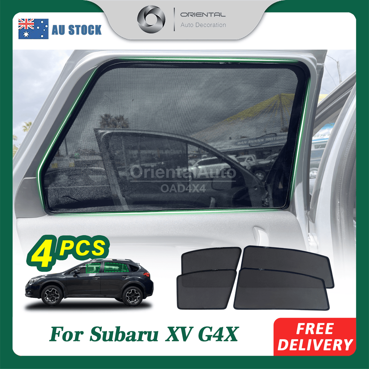 Magnetic Window Sun Shade for Subaru XV G4X 2011-2017