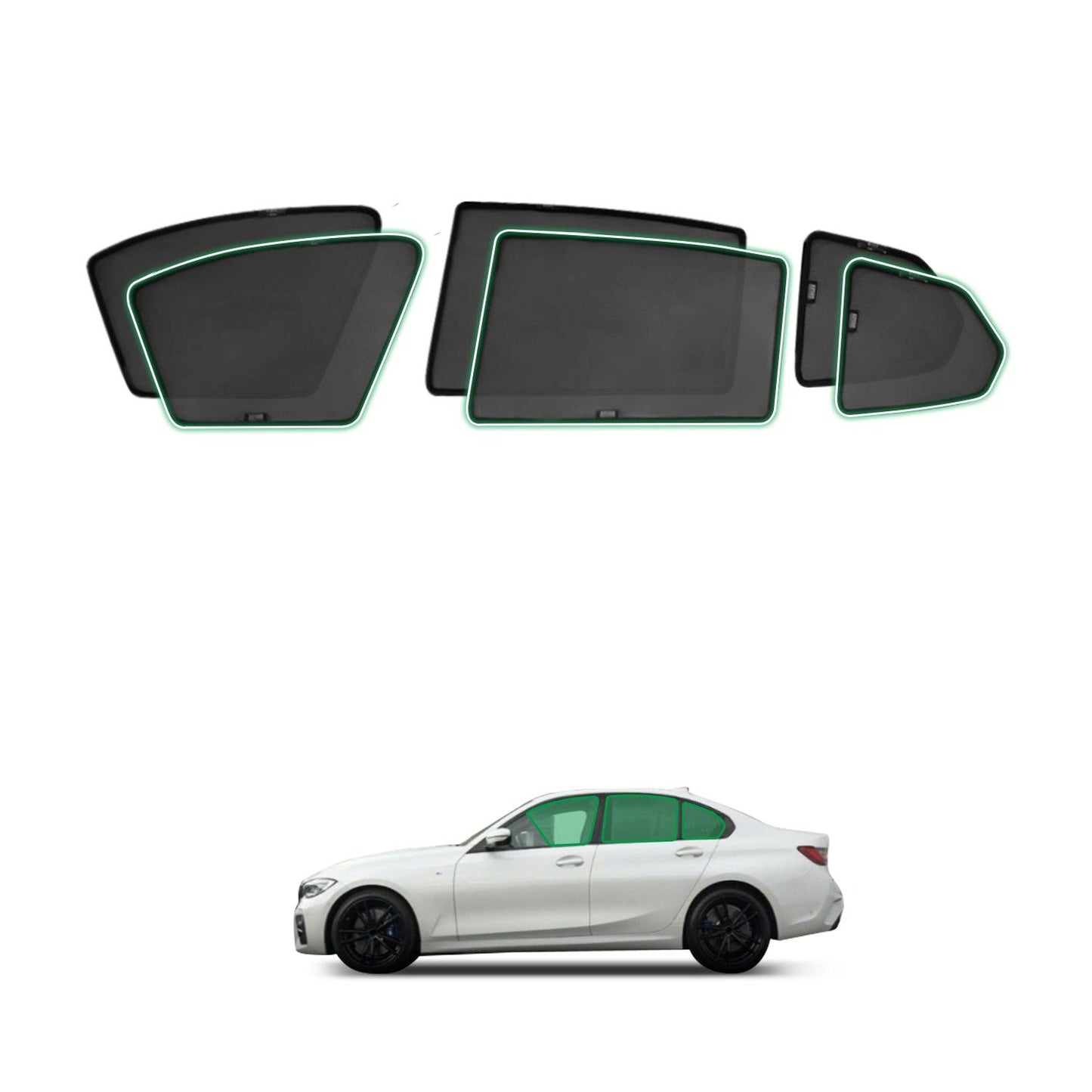 Magnetic Window Sun Shade for BMW 3 series G20 2018-Onwards