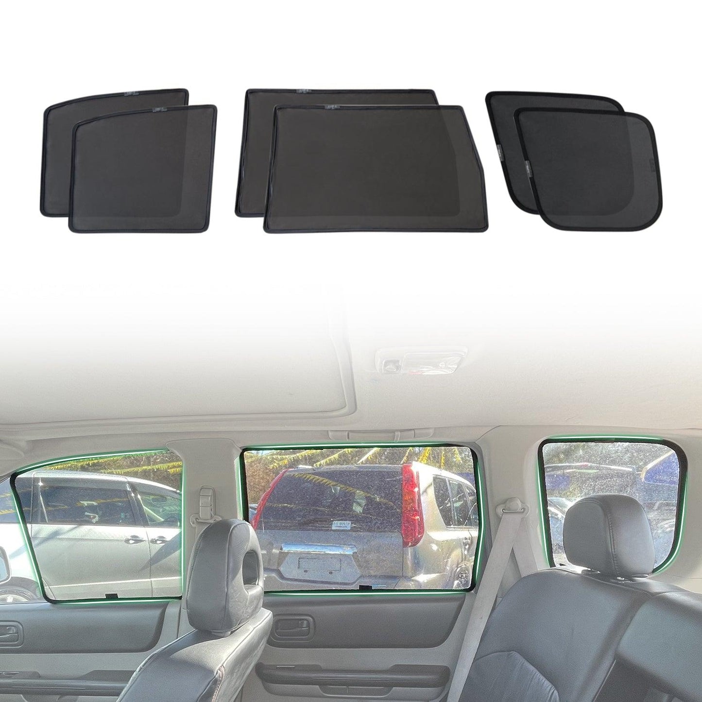 Magnetic Window Sun Shade for Nissan X-Trail T30 2001-2007