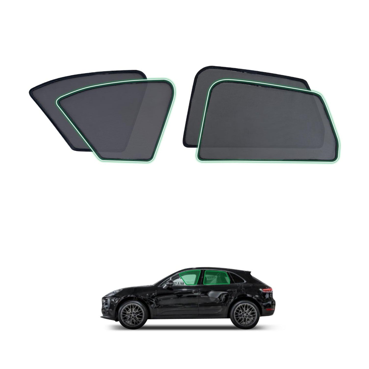 Magnetic Window Sun Shade for Porsche Macan 2014-Onwards