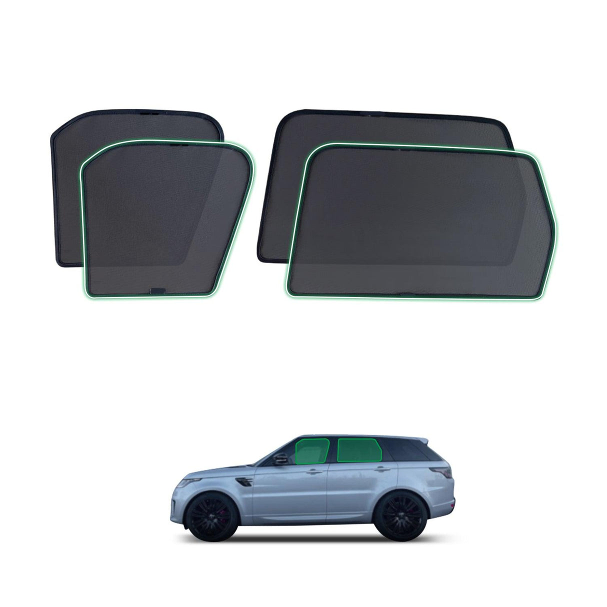 Magnetic Window Sun Shade for Land Rover Range Rover Sport L494 Series 2013-2022