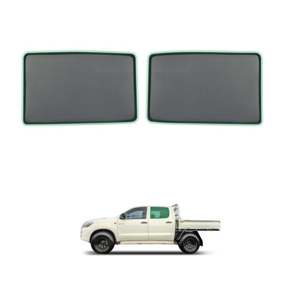 Magnetic Window Sun Shade for Toyota Hilux Dual Cab 2005-2015