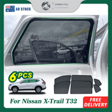 Magnetic Window Sun Shade for Nissan X-Trail T32 2014-2022