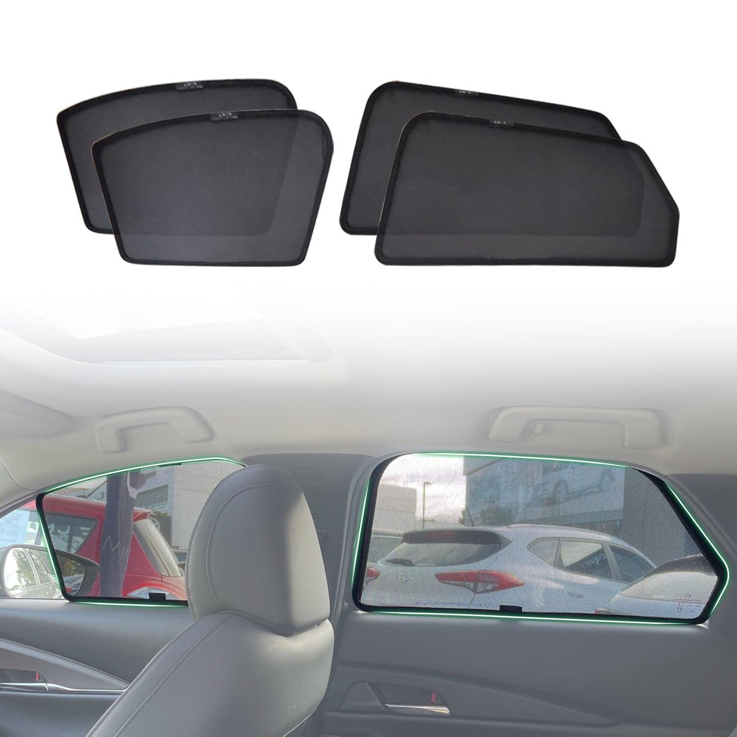 Magnetic Window Sun Shade for Mazda CX-30 CX30 DM Series 2019-Onwards