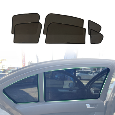 6PCS Magnetic Sun Shade for Ford Falcon FG 2008-2019 Window Sun Shades UV Protection Mesh Cover