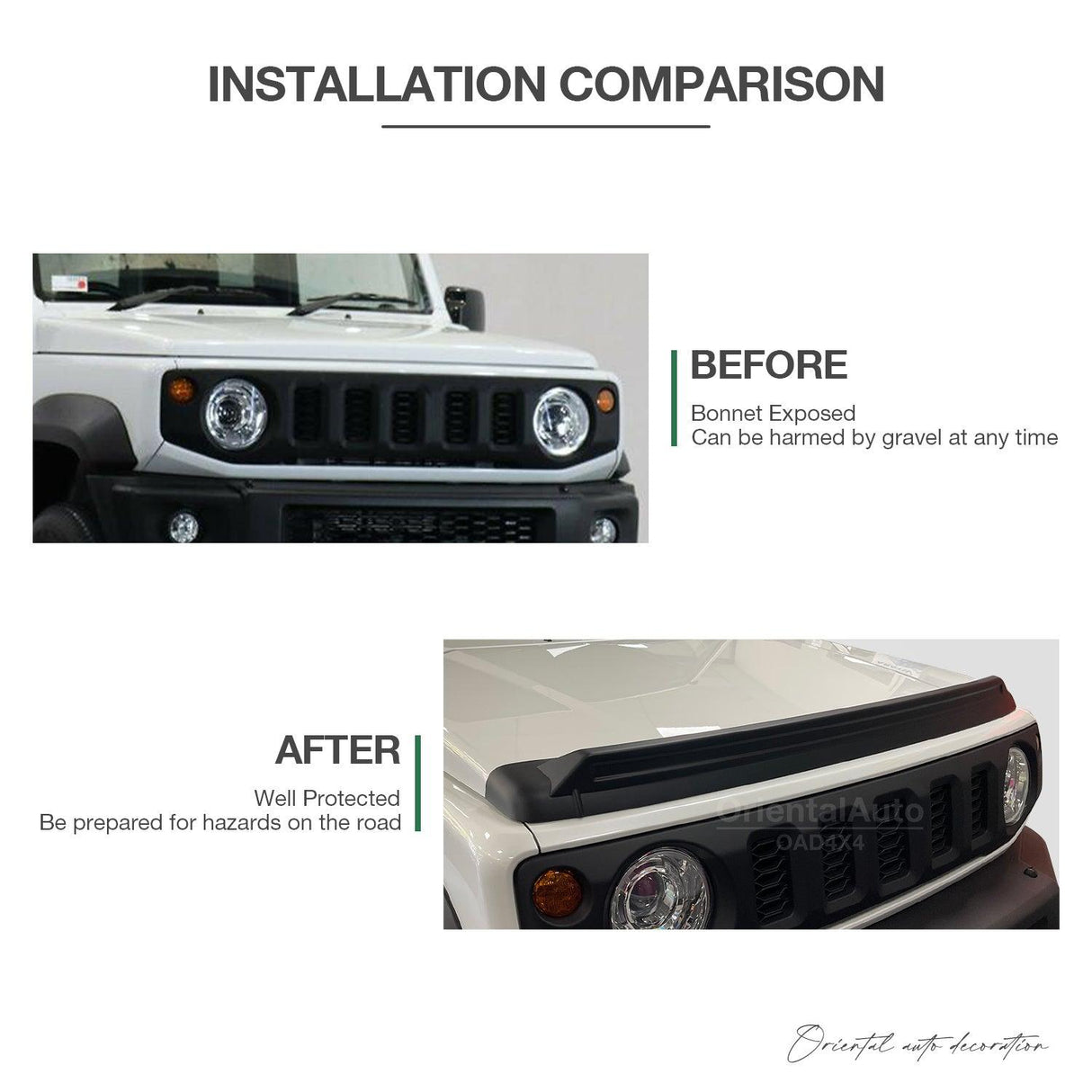 Bonnet Protector for Suzuki Jimny 2018-Onwards