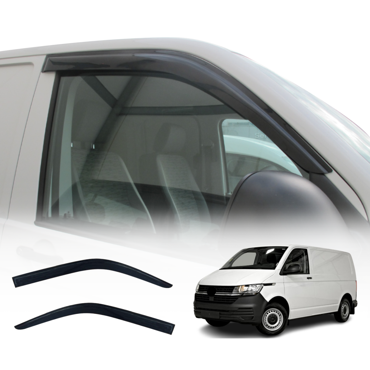 Weather Shields for Volkswagen Multivan / Transporter T6.1 2020-Onwards