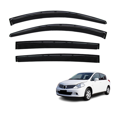 Weather Shields for Nissan Tiida C11 Series Hatch 2006-2011