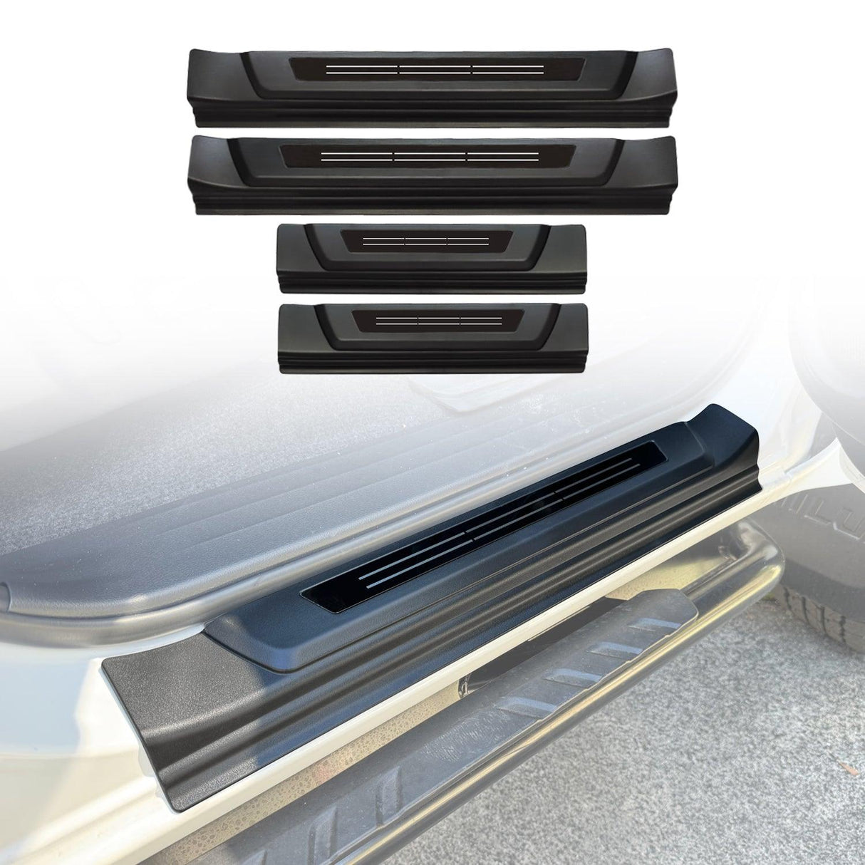 ABS Door Sill Protector for Toyota Hilux 2015-Onwards