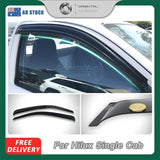 Weather Shields for Toyota Hilux Single Cab 2005-2015