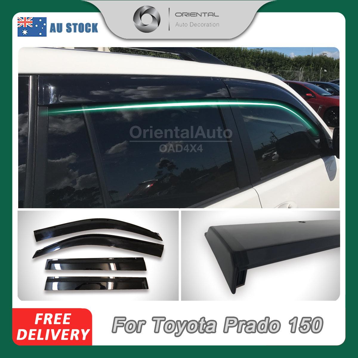 Injection Weather Shields for Toyota Land Cruiser Prado 150 2009-Onwards