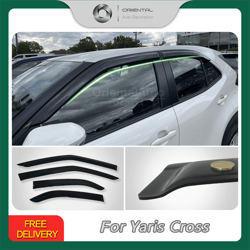 Weather Shields for Toyota Yaris Cross 2020-Onwards