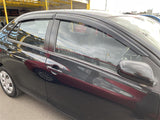 Weather Shields for Toyota Yaris Sedan 2006-Onwards