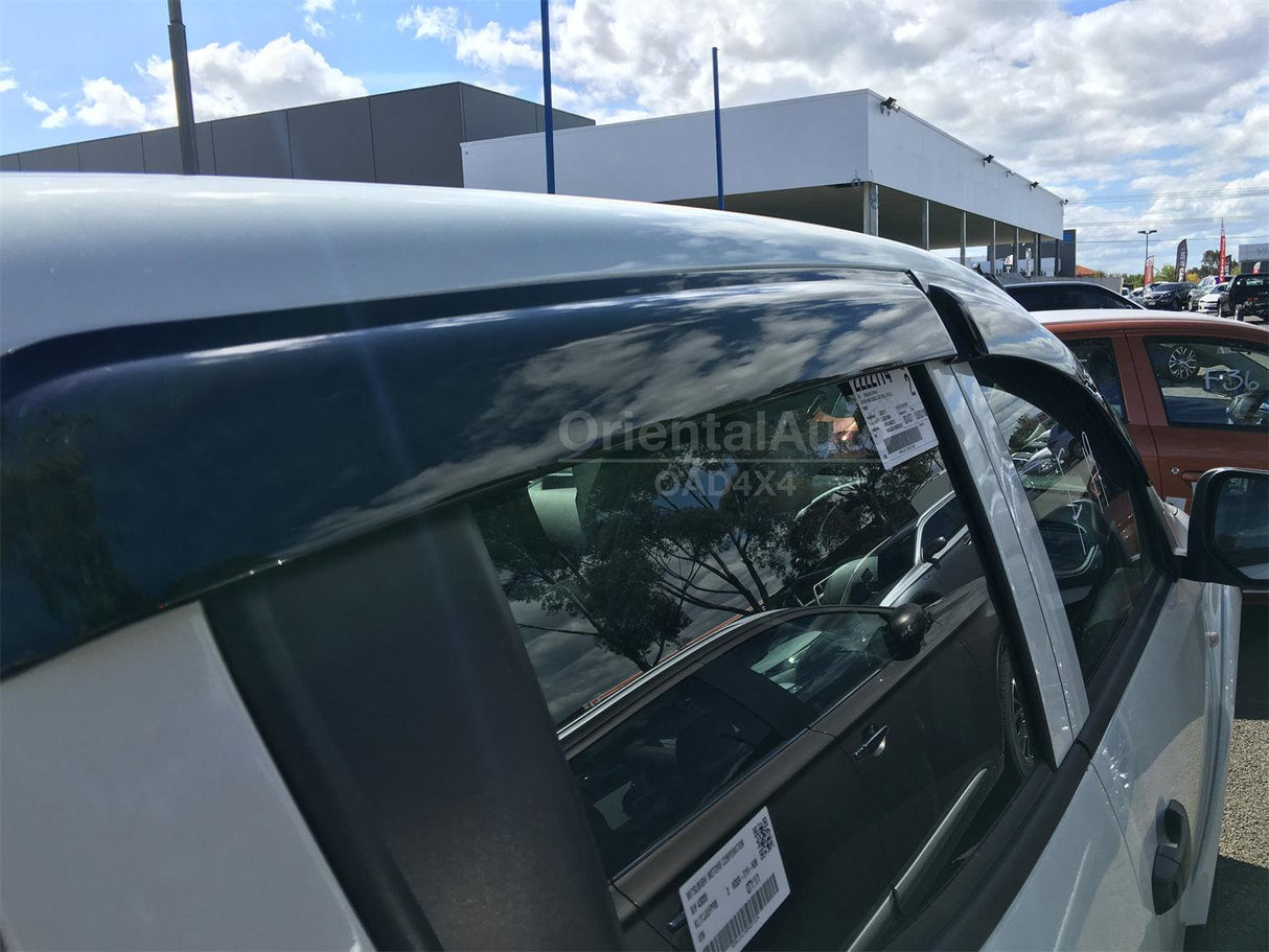 Injection Weather Shields for Mitsubishi Triton MQ MR Dual Cab 2015-2024