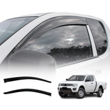 Weather Shields for Mitsubishi Triton Extra Cab 2006-2015 2PCS