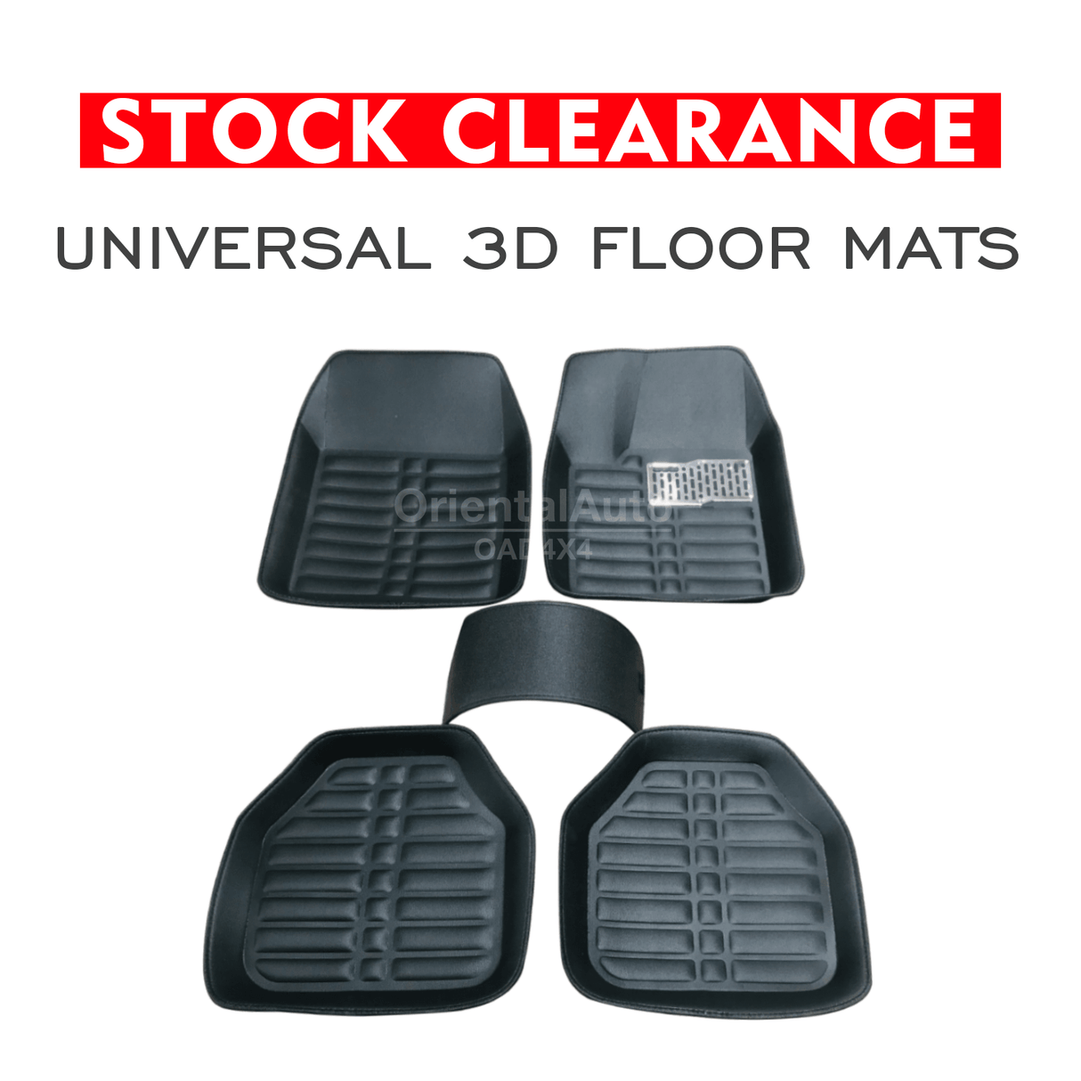 Stock Clearance| Universal 3D Leather Car Floor Mats