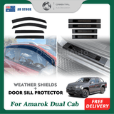 Weather Shields & Door Sill Protector For Volkswagen Amarok Dual Cab NF Series All-New 2023-Onwards