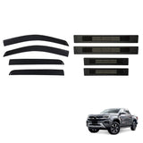 Weather Shields & Door Sill Protector For Volkswagen Amarok Dual Cab NF Series All-New 2023-Onwards