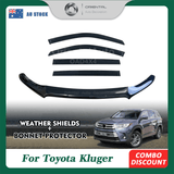 Bonnet Protector & Weather Shields for Toyota Kluger 2013-2020