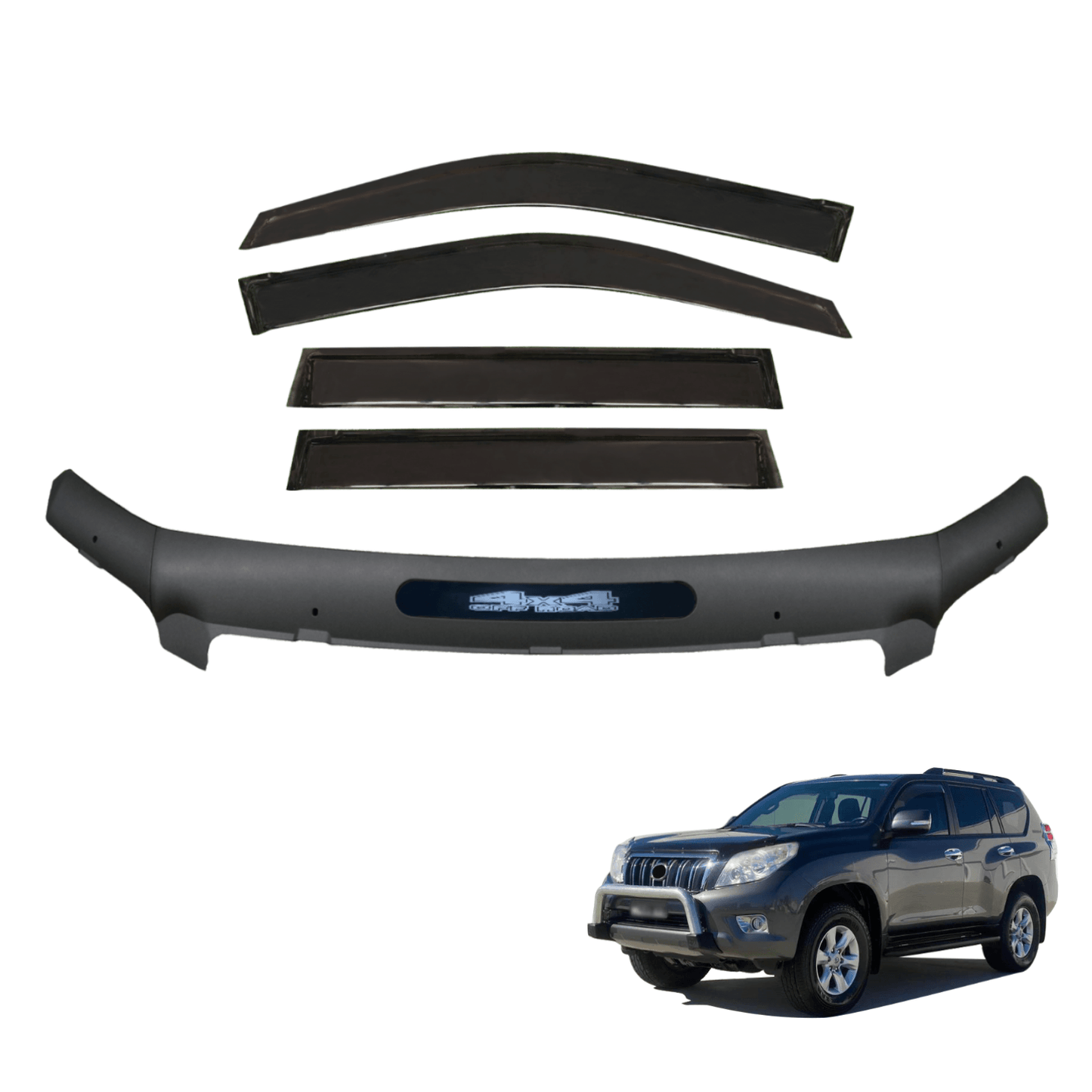 Bonnet Protector & Weather Shields for Toyota Prado 150 2010-2013