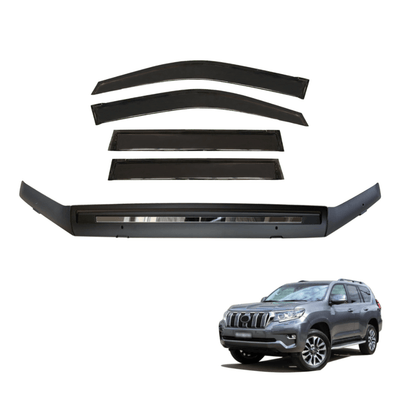 Bonnet Protector & Weather Shields for Toyota Land Cruiser Prado 150 2018-Onwards