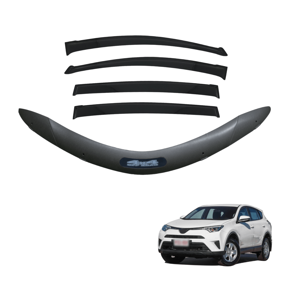 Bonnet Protector & Weather Shields for Toyota RAV4 2013-2019