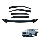 Bonnet Protector & Injection Weather Shields for ISUZU DMAX D-MAX Dual Cab 2020-Onwards