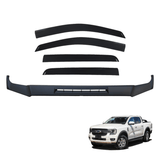 Bonnet Protector & Injection Weather Shields for Ford Ranger Dual Cab Next-Gen 2022-Onwards