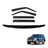 Bonnet Protector & Weather Shields for Nissan Patrol Y61 2004-2015