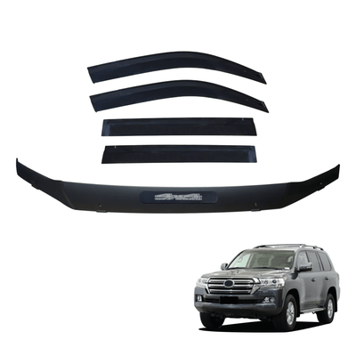 Bonnet Protector & Injection Weather Shield for Toyota Landcruiser 200 Series 2016-2021