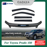 Bonnet Protector & Weather Shields for Toyota Prado 150 2010-2013