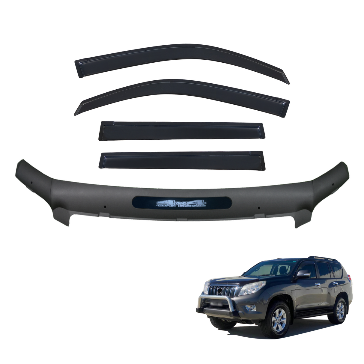 Bonnet Protector & Weather Shields for Toyota Prado 150 2010-2013