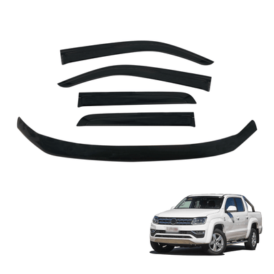 Bonnet Protector & Weather Shields for Volkswagen Amarok 2H Series Dual Cab 2009-2022