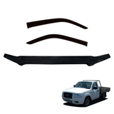 Bonnet Protector & Weather Shields for Ford Ranger Single / Extra Cab 2007-2009