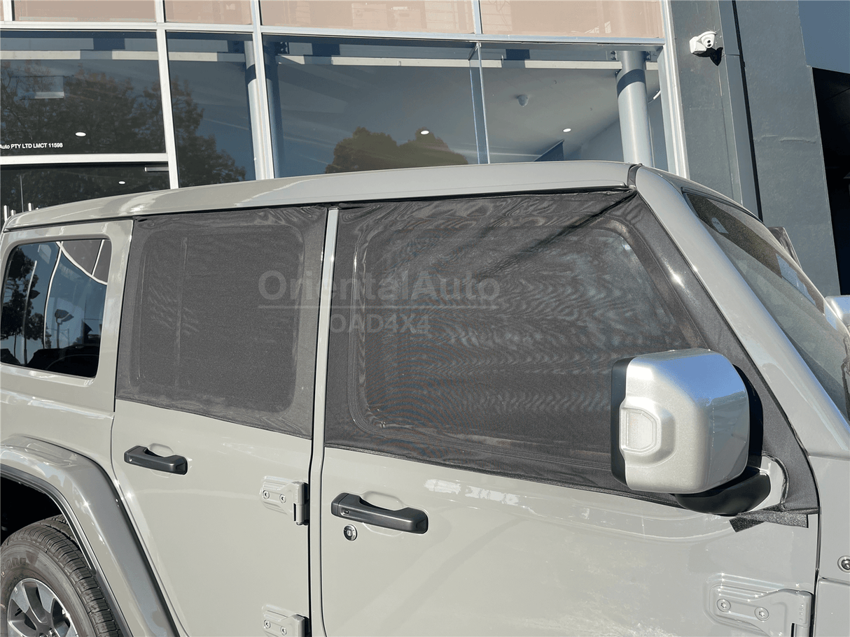 Car Window Sox Sun Shade for Jeep Wrangler JL Series 2018-Onwards