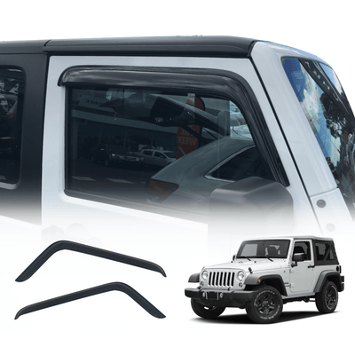 Weather Shields for Jeep Wrangler JK Series 2007-2018 2PCS