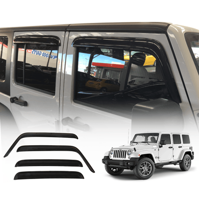 Weather Shields for Jeep Wrangler JK Series 2007-2018