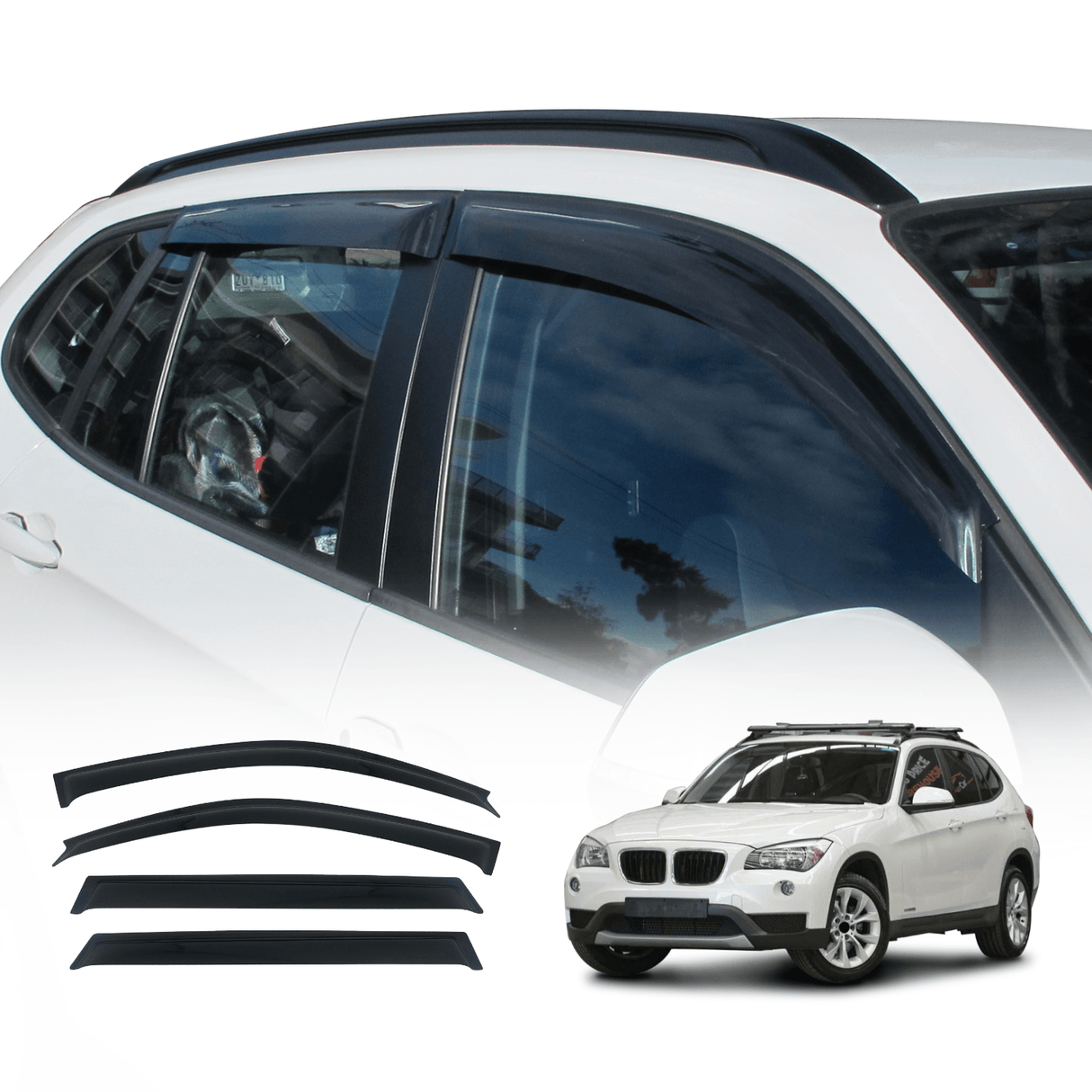 Weather Shields For BMW X1 E84 Series 2010-2015