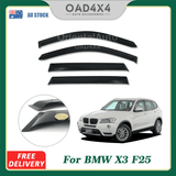 Weather Shields for BMW X3 F25 Series 2011-2017