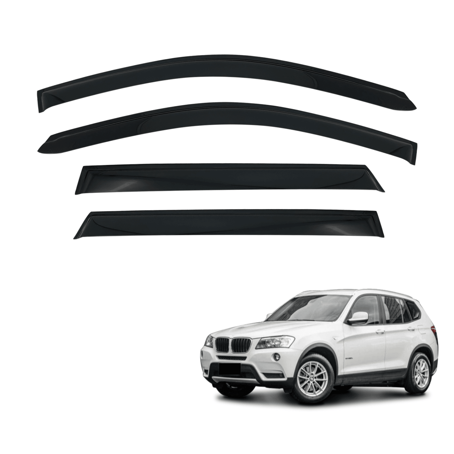 Weather Shields for BMW X3 F25 Series 2011-2017